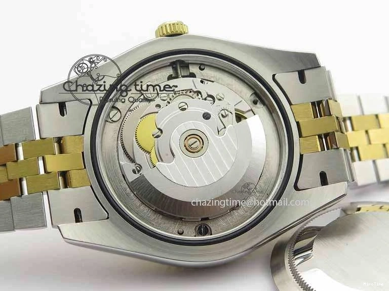MiroTime 0501 DateJust II 41mm SS YG BP Maker Best Edition Silver Diam Dial On Jubilee Bracelet A Casual 3660